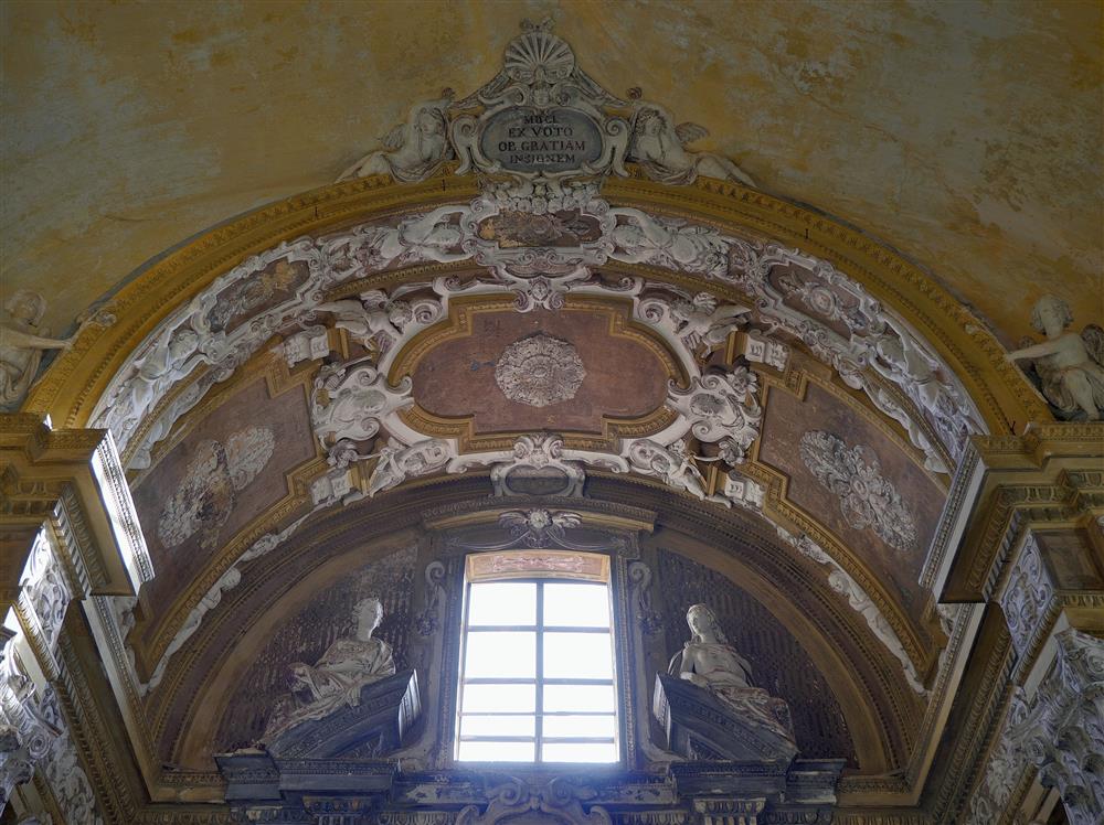 Masserano (Biella, Italy) - Vault of the Chapel of Sant'Anthony of Padua in the Church of St. Theonestus